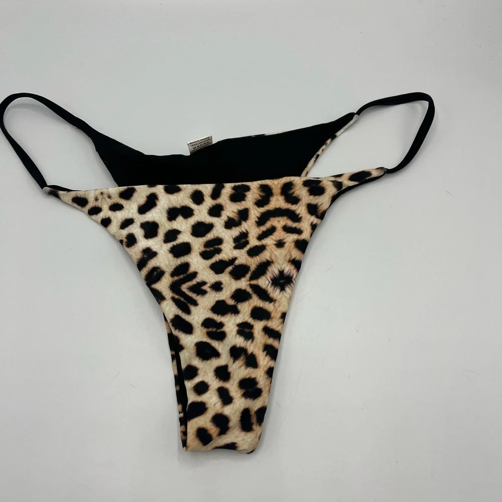 Leopard Print Bikini Set - Picture 4 of 5